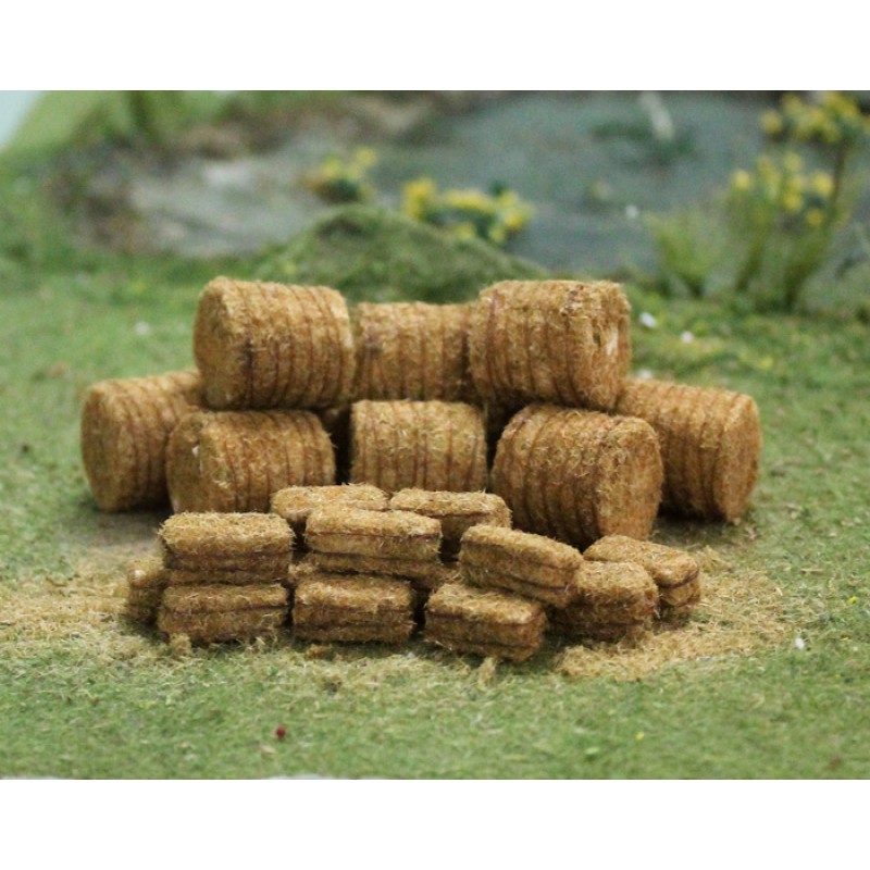 Tasma N-Gauge Straw Bales (25)