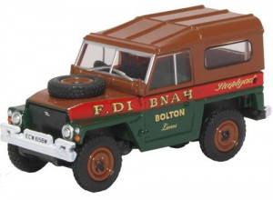 Oxford OO Land Rover Lightweight Fred Dibnah