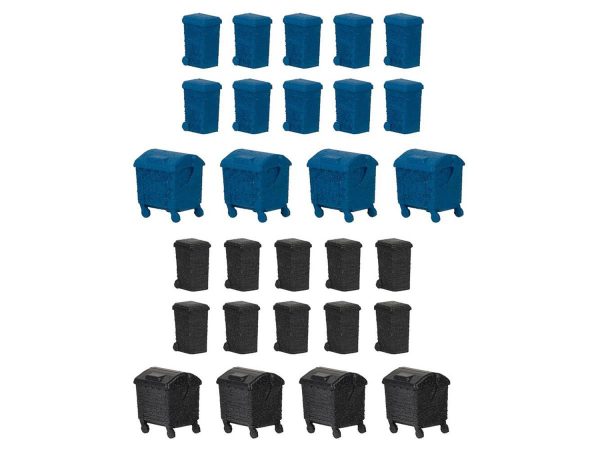 Faller N Waste Bins Set (28) Kit