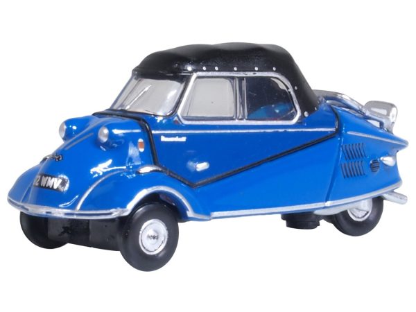 Oxford OO Messerschmitt KR200 Bubble Car Blue