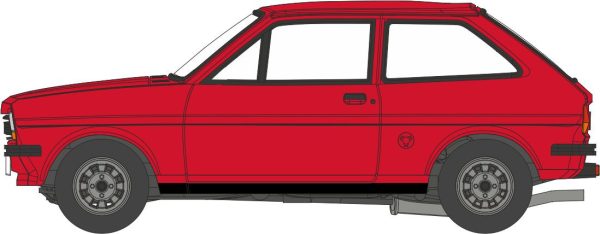 Oxford N Ford Fiesta mkI Venetian Red