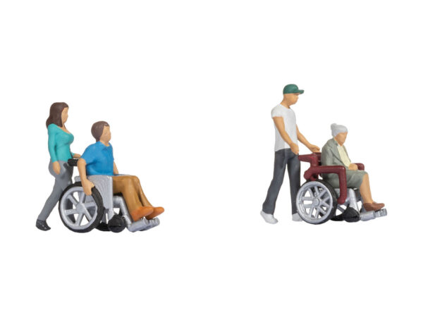 Noch HO 2 x Wheelchair Users & Companions