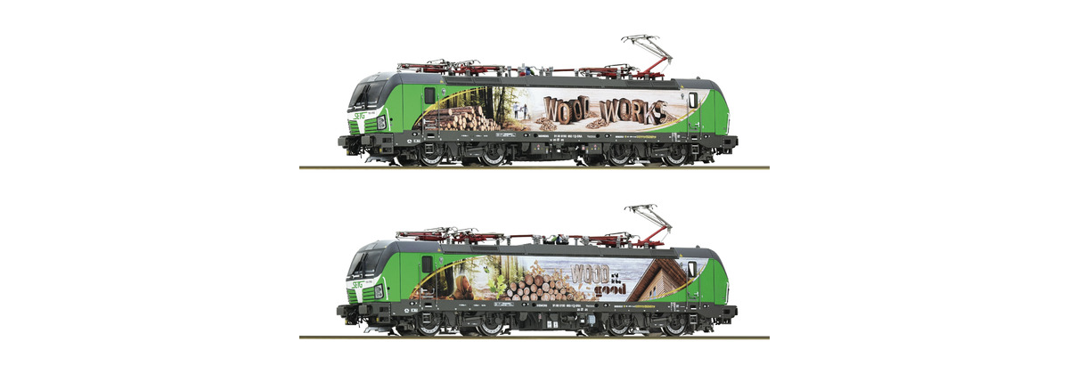 ROCO HO BR193 Electric Locomotive "SETG"