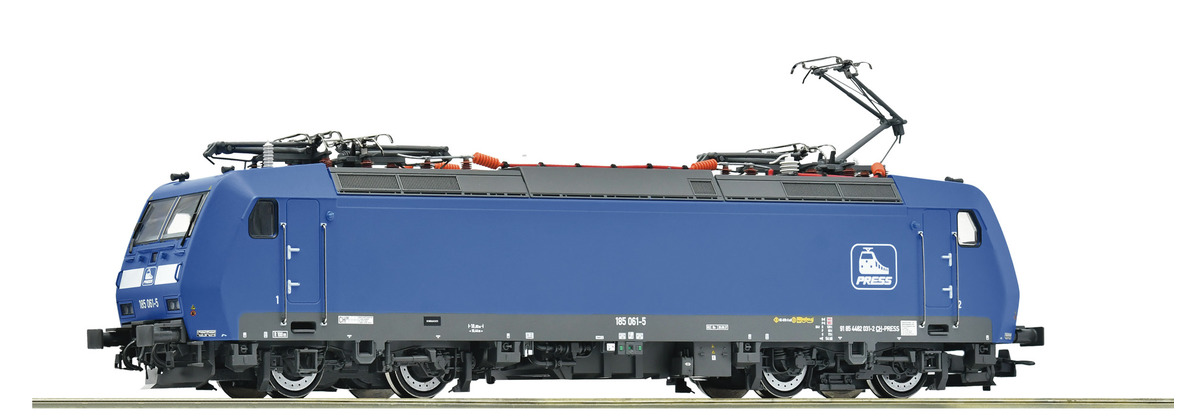 ROCO HO BR185 Electric Locomotive "PRESS"