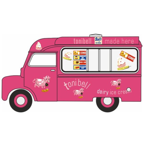 Oxford Diecast OO Bedford Ice Cream Van Tonibell
