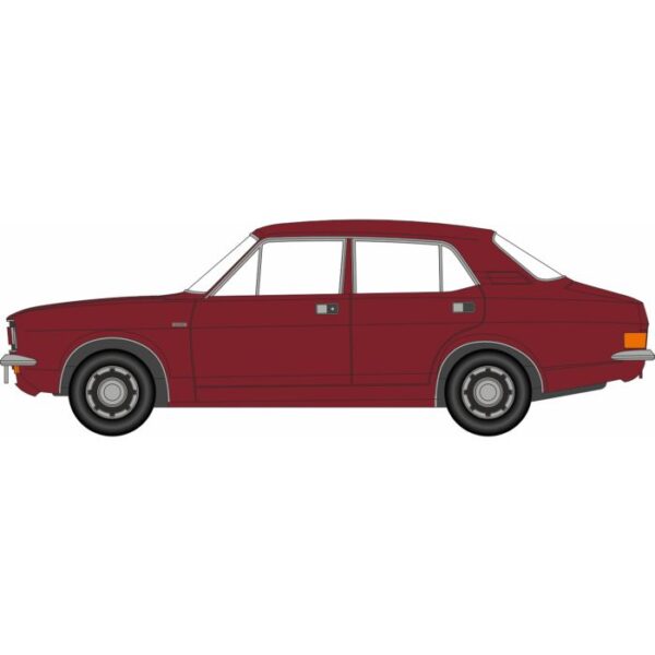 Oxford Diecast OO Morris Marina Damask Red