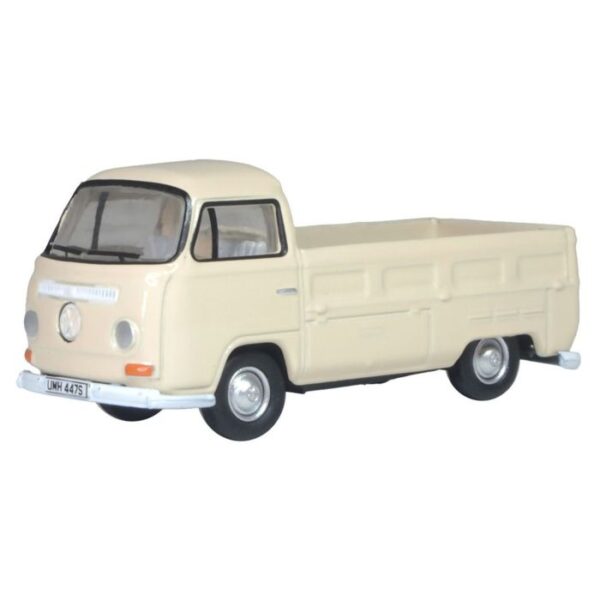 Oxford Diecast OO VW T2 Bay window Pick Up Beige